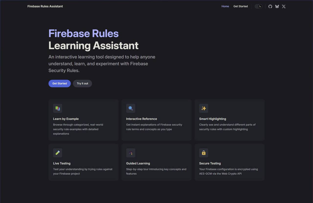 Firebase Rules Learning Assistant